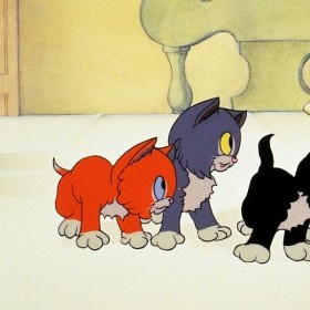 Photo from Silly Symphony cartoon Three Orphan Kittens