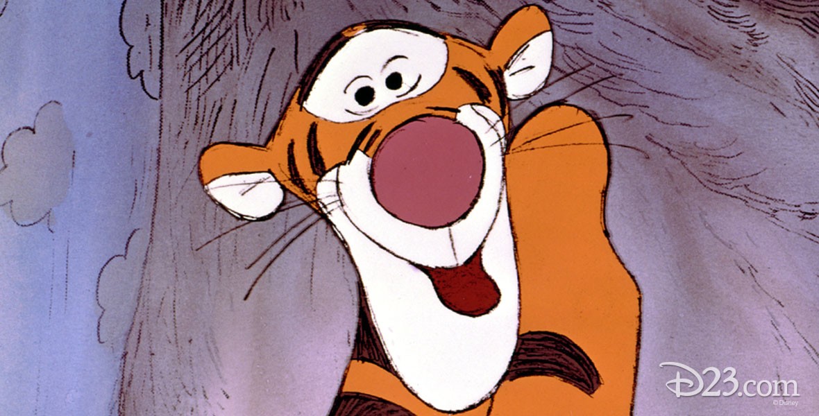 Tigger Tiger who first appeared in Winnie the Pooh and the Blustery Day.