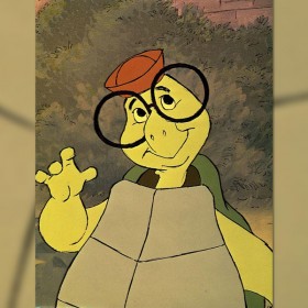 Disney character Toby Turtle