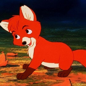 Photo of Tod the Lead fox character in Disney Film The Fox and the Hound