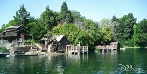 Photo of Tom Sawyer Island Frontierland attraction at Disneyland
