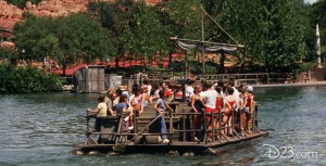 Photo of Tom Sawyer Island Rafts Frontierland attraction in Magic Kingdom Park at Walt Disney World