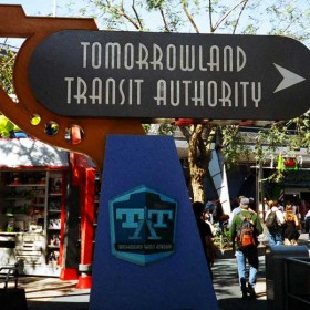 Tomorrowland Transit Authority Attraction in Magic Kingdom Park at Walt Disney World (1994)