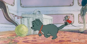 Photo of Disney Character Toulouse from the Aristocats