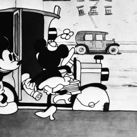 Photo from Traffic Troubles, Disney Mickey Mouse cartoon