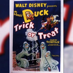 Trick or Treat Donald Duck cartoon