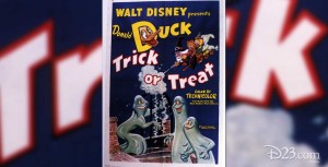 Trick or Treat Donald Duck cartoon