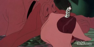 Photo of Trusty, Lady’s plodding bloodhound friend in Lady and the Tramp