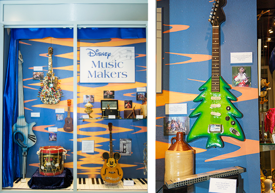 "Disney Music Makers," features musically related props and instruments from several Disney properties