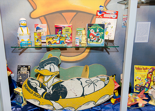 exhibit celebrating Donald Duck's 80th anniversary