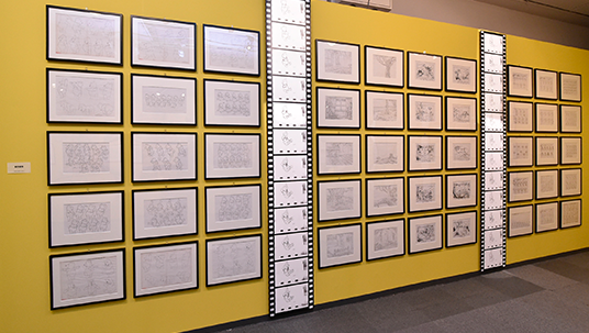 Winnie the Pook Archived Drawings on Display in Japan