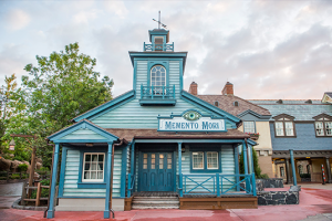 photo of exterior of Memento Mori shop at Walt Disney World