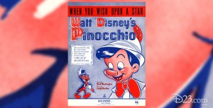 Album cover for When You Wish Upon a Star Song from Pinocchio