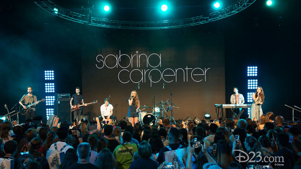 SABRINA CARPENTER at D23 EXPO