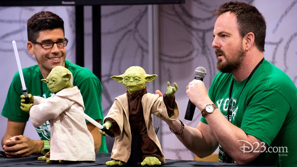 Yoda at D23 EXPO 2015