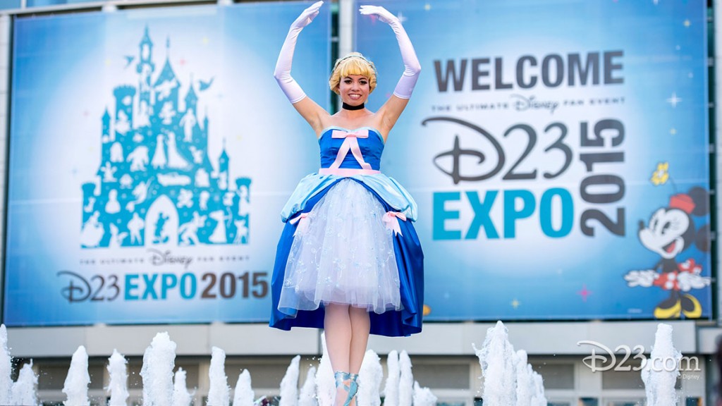 Fan in costume at D23 EXPO 2015