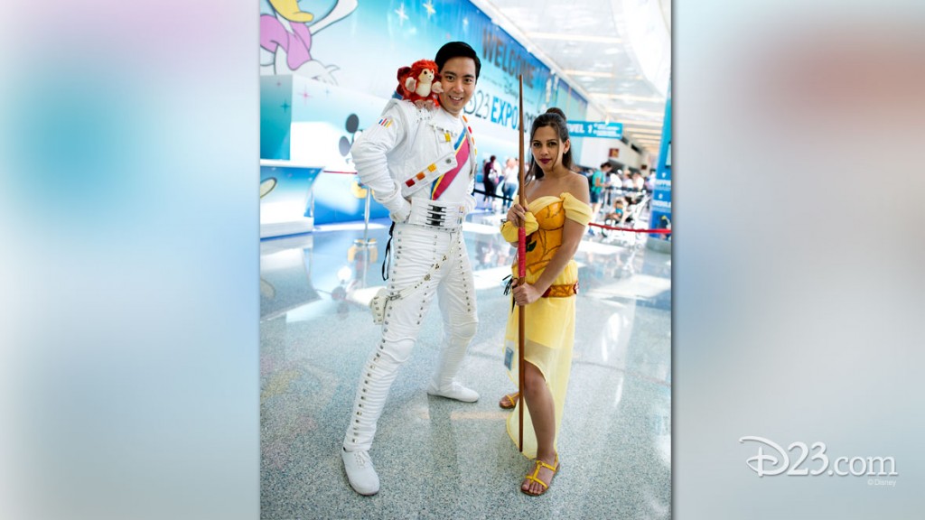 Cosplay Fans at D23 EXPO 2015