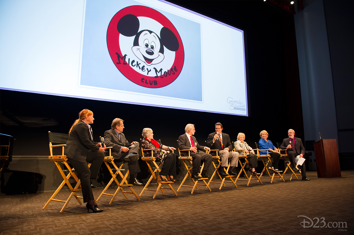 During the “Annette Funicello: A Life Celebration” that immediately followed the dedication, original Mouseketeers gathered to share their fondest memories of Annette on a panel hosted by Leonard Maltin.