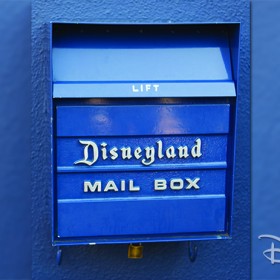 Disneyland's undercover mailboxes