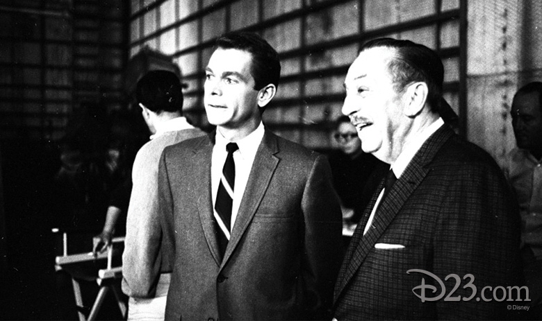 Dean Jones and Walt Disney