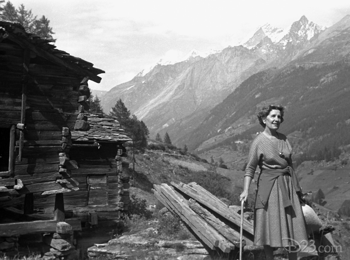 This photo was taken in Zermatt, Switzerland, during the week of July 6-14, 1958, when Walt and Lilliane were touring Geneva, Lausanne, and Montreux during the filming of <i>Third Man on the Mountain</i>.