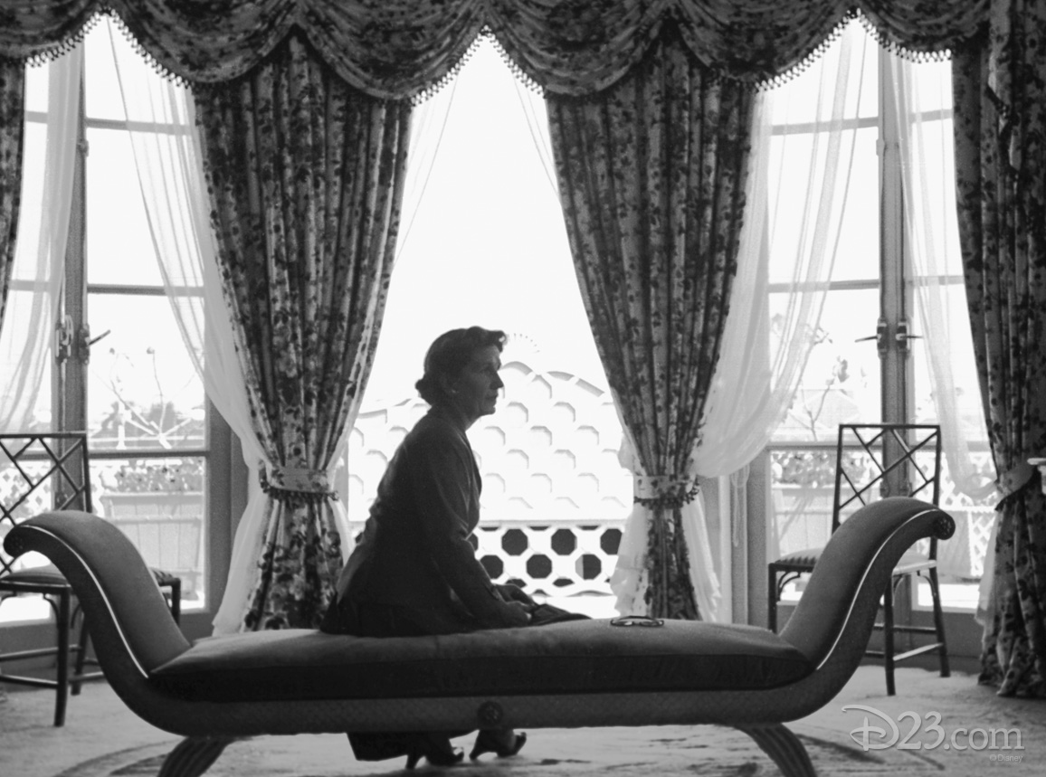 Walt and Lillian visited Copenhagen from June 28-29, 1958. Disney Archivists believe this intimate photo was taken at the Hotel D’Angleterre. While there, the couple visited the renowned Tivoli Gardens.
