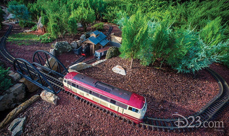 Garden Railway Miniature Train