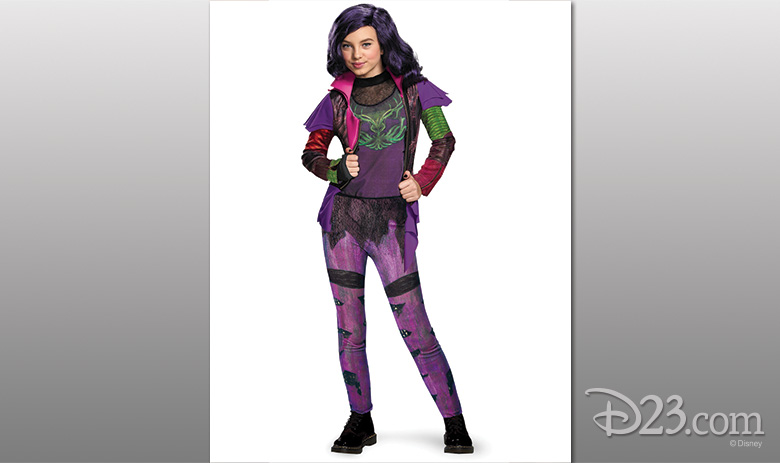 Disney Descendants Mal Deluxe Costume & Wig