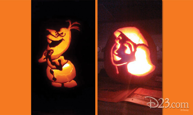 disney pumpkin designs