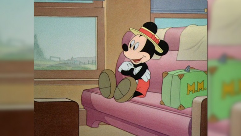 Mickey Taking a Trip