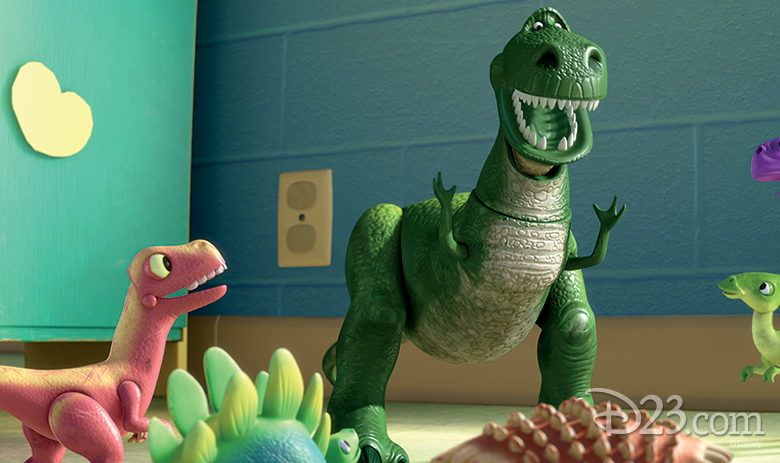 dinosaur in toy story