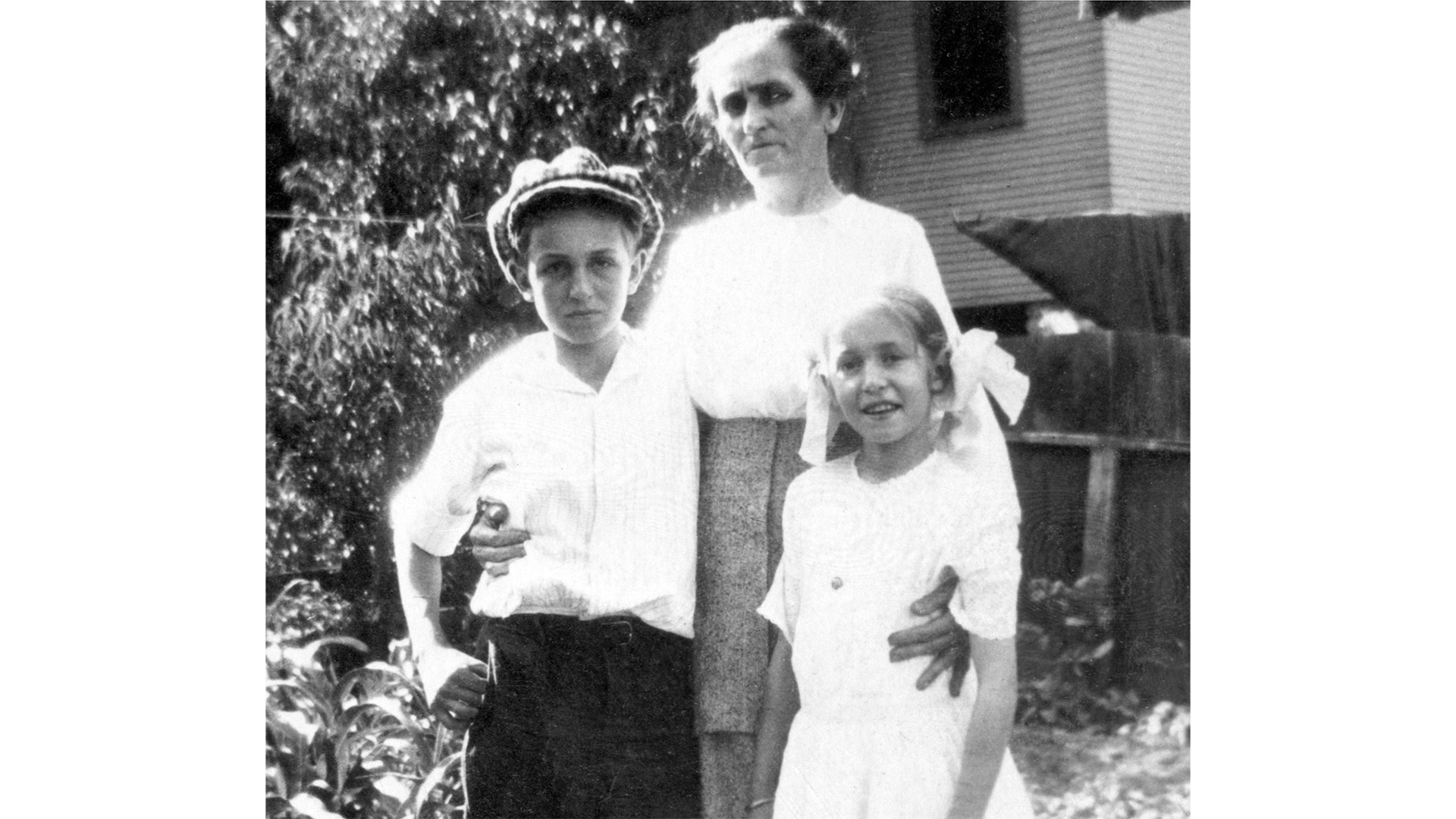 Walt Disney with some of his family members.