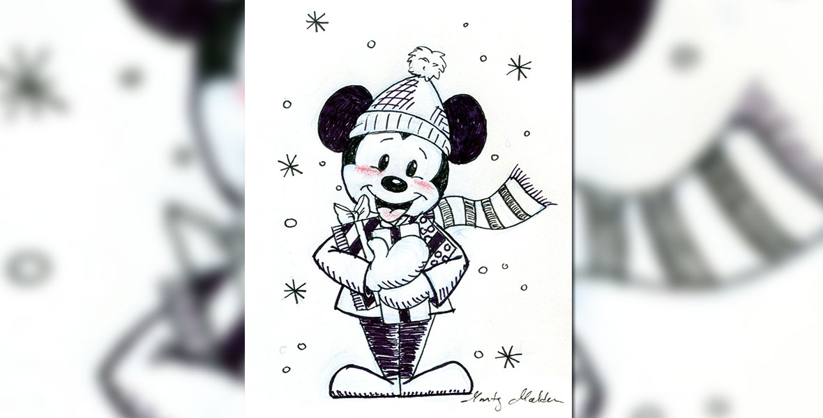 Disney, Christmas Sketchbook | Replacements, Ltd.