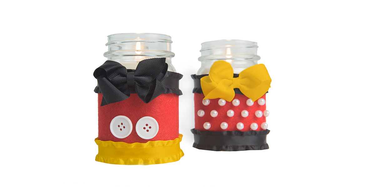 Create Mickey and Minnie Candles - D23