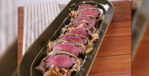 Greek lamb wellington