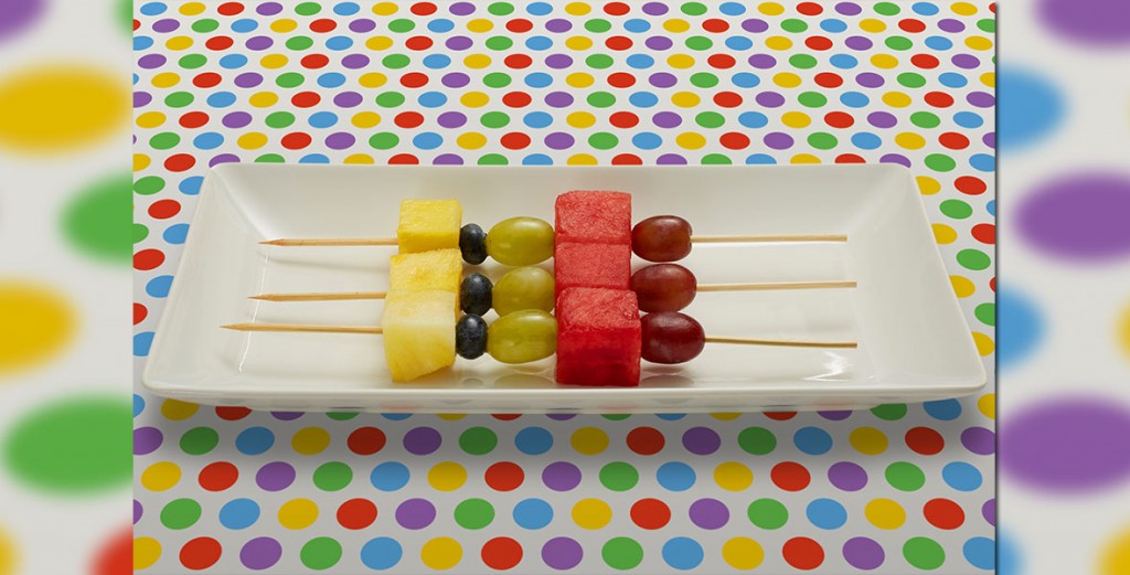 Inside Out Fruit Skewers