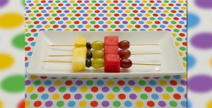 fruit skewers