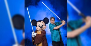 Mickey Mouse and Mark Hamill