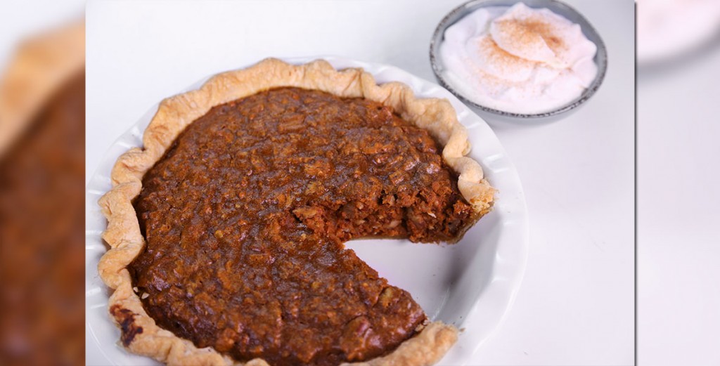 Pumpkin Pecan Pie