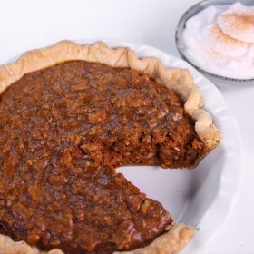 Pumpkin Pecan Pie