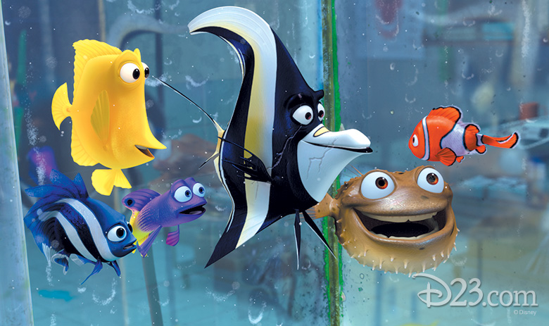 The Tank Fish (Finding Nemo) Of all our favorite Disney pets, the gang from...