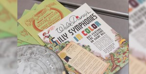 Flowers and Trees trade ad D23 gold member gift