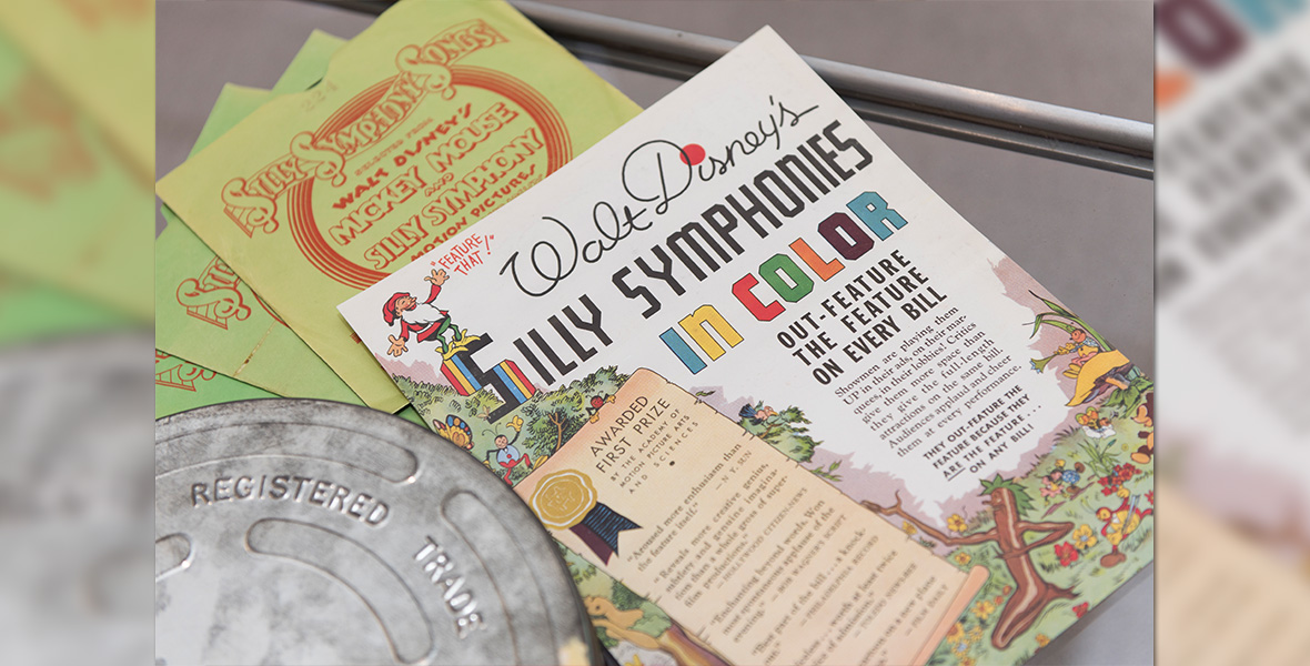 Flowers and Trees trade ad D23 gold member gift