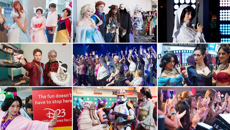 D23 Expo collage
