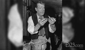 Professor Brainard holding Flubber