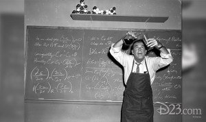 Professor Brainard creating Flubber