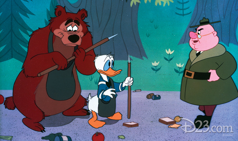 Ranger Woodlore, Humphrey, and Donald