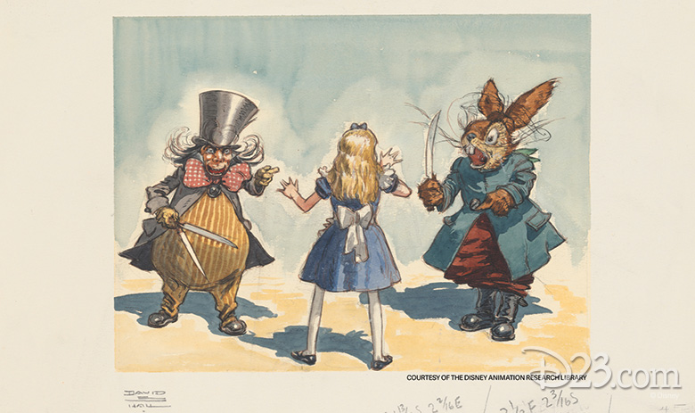 TV Recap: Disney Insider Teases Artwork from Alice's Wonderland