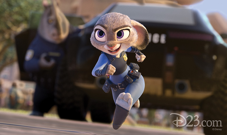 Judy Hopps running