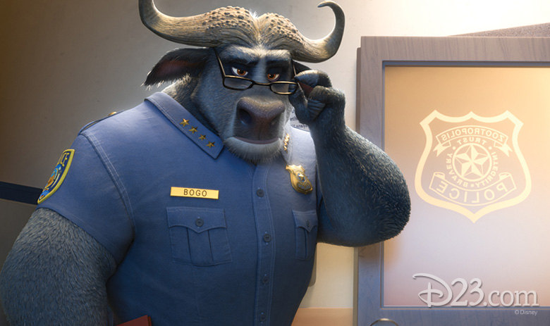 Chief Bogo holding his glasses